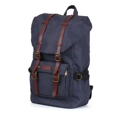 (Grey) Casual Laptop Travel Backpack