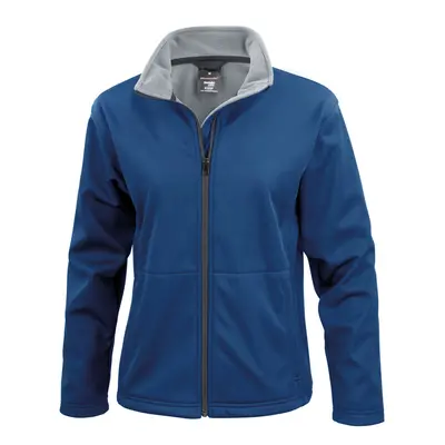 (XL, Navy) Result Core Womens/Ladies Soft Shell Jacket