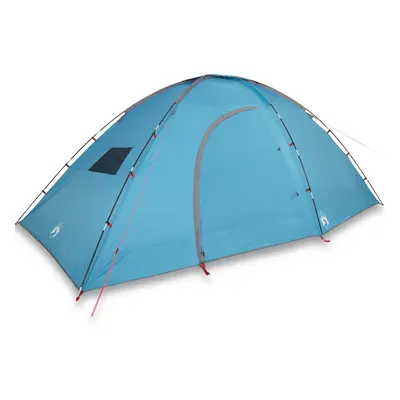 (Blue) vidaXL Camping Tent 8-Person Lightweight Tent Outdoor Dome Tent Waterproof