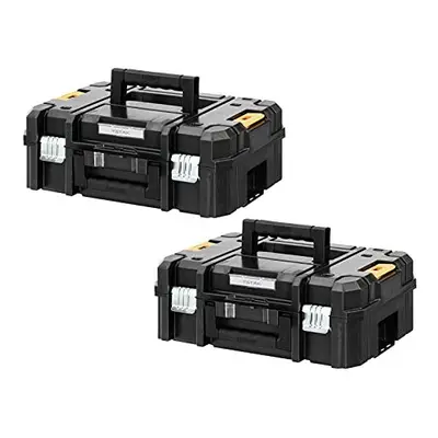 Dewalt DWST1-70703 TStak II Power Tool Storage Box 13.5L T-STAK Case - Twin Pack