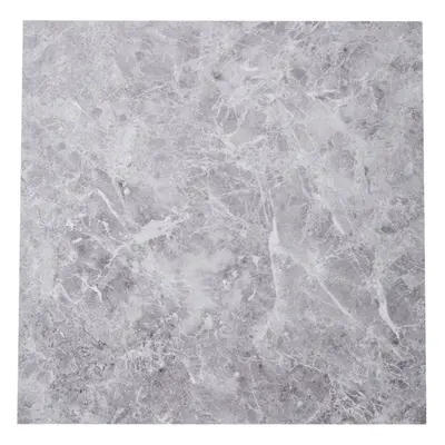 (#2) 24Pcs 5mÂ² Square Marble Effect Self Adhesive Floor