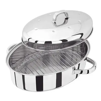 Judge TC121 x cm High Oval Roaster with Self Basting Lid