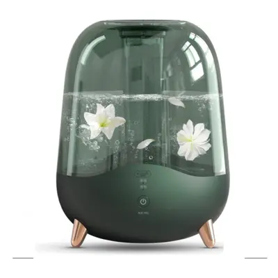 (Green, DEM-F329) 5L Large Capacity Crystal Air Humidifier 220V 25W ml/h Humidification Low Nois