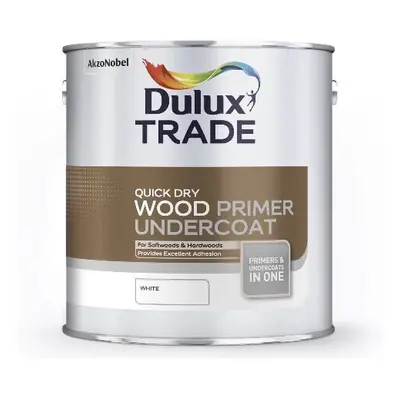 Dulux Trade Quick Dry Wood Primer Undercoat 5L