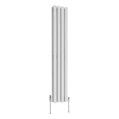 (1600 x 270mm Double) NRG Horizontal Vertical Designer D-shape Radiator Single Double Panel Bath