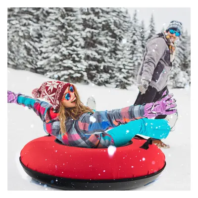 100cm Inflatable Snow Tube Sledding Toboggan Resistant Snow Sled