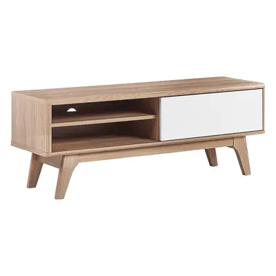 TV Stand BUFFALO Brown/ White