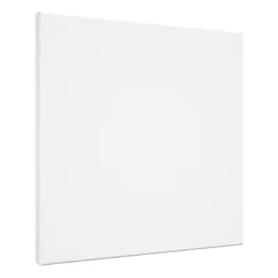 (35 x x 1.5 cm) vidaXL Stretched Canvases Blank Canvas pcs White Fabric and Solid Wood Pine