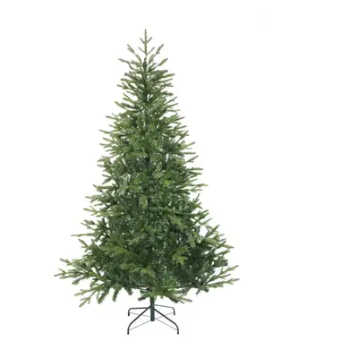 Artificial 7ft/210cm Hinged Christmas Tree with 1400+ PE/PVC Tips - DH46