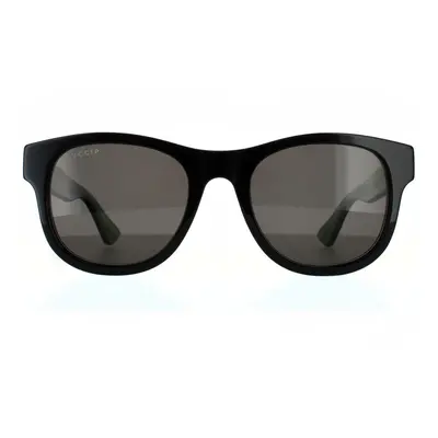 Gucci Sunglasses GG0003SN Black Green Grey Grey