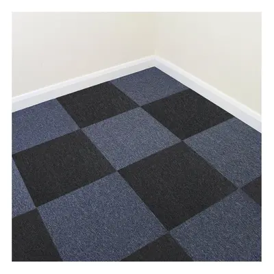 20 x Charcoal Black Carpet Tiles 5m2 Heavy Duty Commercial Grey Premium Flooring