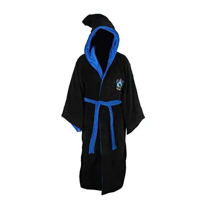 Harry Potter Ravenclaw Adult Fleece Hooded Bathrobe (One Size)