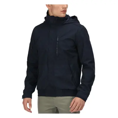 Regatta Mens Feelding Waterproof Bomber Jacket Coat - Navy