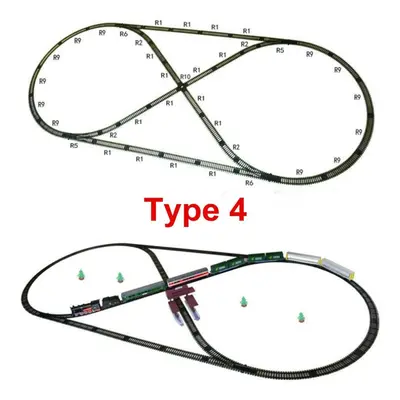 () Simulation Electric Rail Car Model Toy Track Accessories Sandbox General Scene Railroad Cross