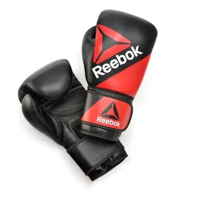 (10oz) Reebok Combat Leather Boxing Gloves Sparring Bag Pad Training