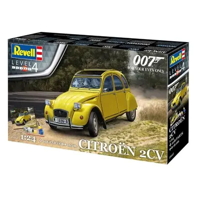 Revell Gift Set James Bond Citroen 2CV 1:24 Model Kit