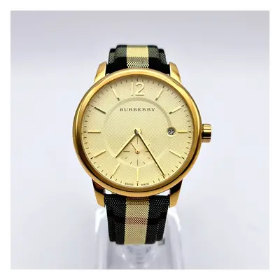 BURBERRY BU10001 THE CLASSIC HORSEFERRY CHECK MULTICOLOUR MENS WATCH