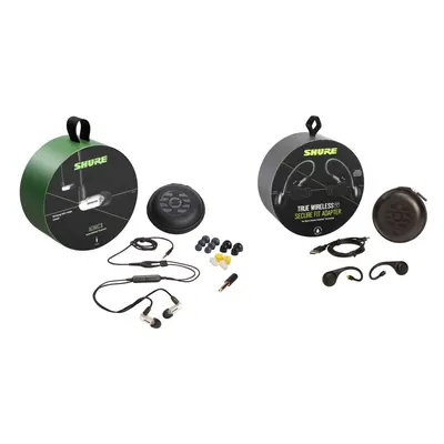 (White, Bluetooth) Shure AONIC True Wireless Earphone Bundle