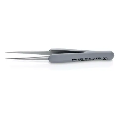 Draper RUBBER TWEEZERS ESD S/STEEL 13196 ESD Precision Tweezers with rubber handles ESD