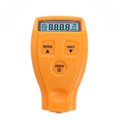 (Orange) Paint Measure Tester Tool Instruments LCD Display