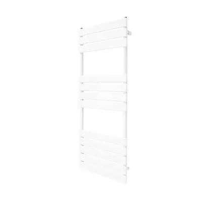 Flat Panel Towel Radiator - 1200mm x 450mm - White