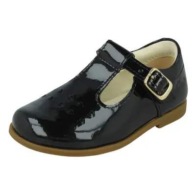 (Black, UK Child) Girls Clarks Formal Shoes Drew Play