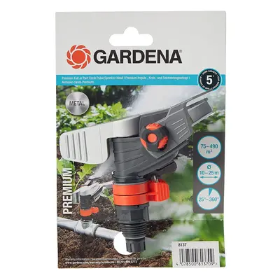 GARDENA Premium Pulse, circular and sector sprinkler head: Large-Area Irrigation for piping, irr