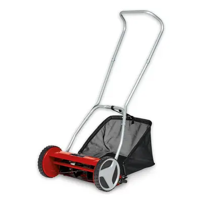 Einhell Cylinder Lawnmower 40cm Manual Push Lawn Mower 27L Walk-Behind GC-HM