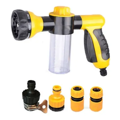 Multi-function Patterns Foam Water Sprayer with Pipe Joints for Car Cleaning Washing