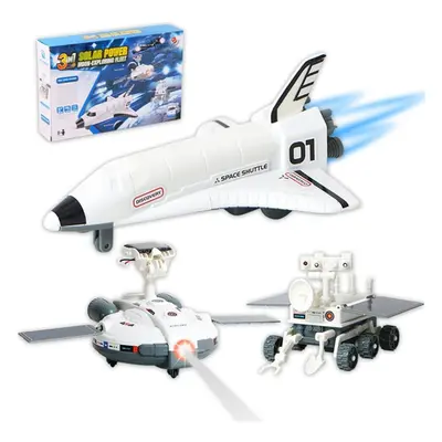 3In1 Solar Powered Toy Moon-Exploration Fleet Gift Toys