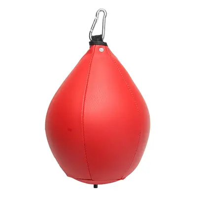 (Red) Boxing Speed Ball Rack Hanging Ball Sanda Equipment Training Boxing Speed Bag Punching Bag