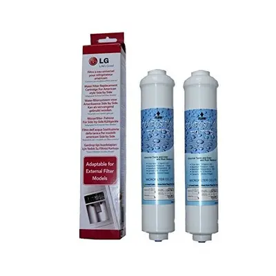 LG FRIDGE FREEZER EXTERNAL WATER FILTER â LG 5231JA2010B-TWIN PACK