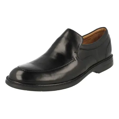 (UK 7, Black) Mens Clarks Formal Slip On Shoes Bilton Step - G Fit