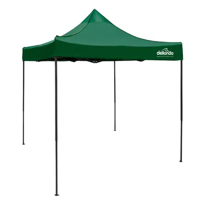 Premium 2x2m Pop-Up Gazebo, Heavy Duty, Water Resistant, Carry Bag, Stakes & Weight Bags - Dark 