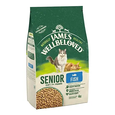 James Wellbeloved Senior Fish kg Bag, Hypoallergenic Dry Cat Food