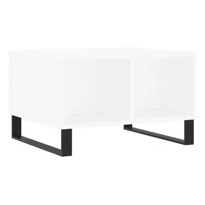 (white) vidaXL Coffee Table Side Table End Accent Telephone Sofa Table Engineered Wood