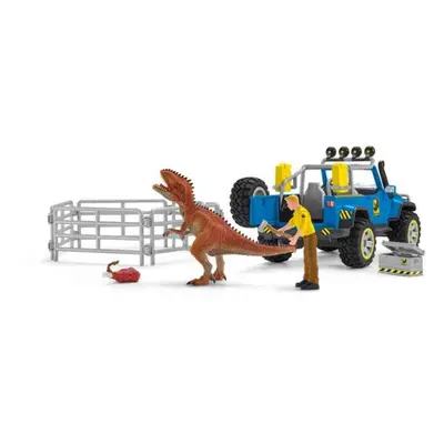 Schleich Off-road Vehicle with Dino Outpost