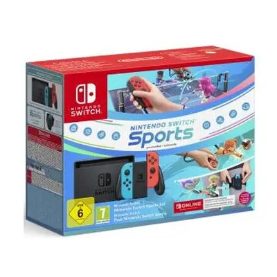 Switch Console 1.1 Neon Blue/Neon Red + Switch Sport + Months