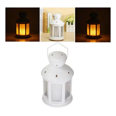 Portable RGB Colorful Lantern LED Table Light Battery Powered Flame-Shaped 3D decor Lamp