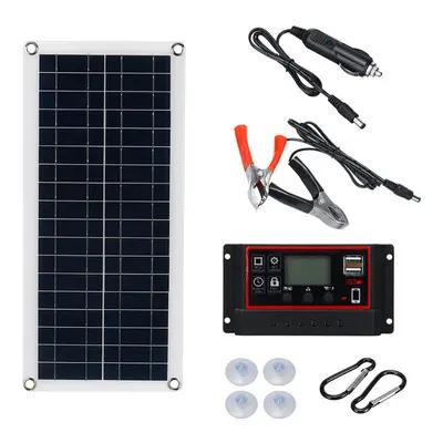 (60A) 18V Solar Power System Waterproof Emergency USB Charging Solar Panel With 40A/50A/60A Char