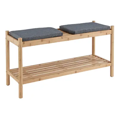 LIVIVO 2-Tier Shoe Rack Bench