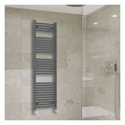 (1500x500mm) Warmehaus Curved Heated Towel Rail Central Heating for Bathroom Kitchen Radiator La