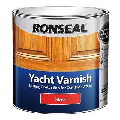 Ronseal Yacht Varnish 2.5l Gloss Clear