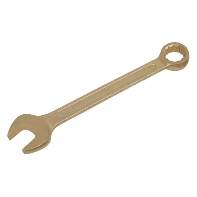 32mm Non-Sparking Combination Spanner - Open-End & 12-Point WallDrive Ring