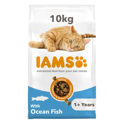 IAMS Complete Dry Cat Food for Adult 1+ Cats with Ocean Fish kg