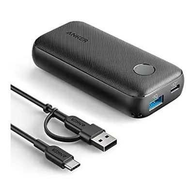 Anker PowerCore Redux Power Bank, 10000mAh Portable Charger with USB-C Power Delivery (25W) for 