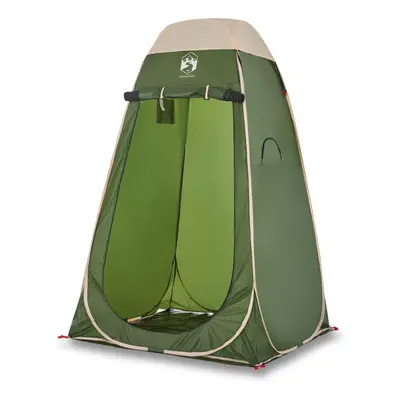 (Green) vidaXL Privacy Tent Toilet Tent Shower Changing Tent Green Pop-up Waterproof