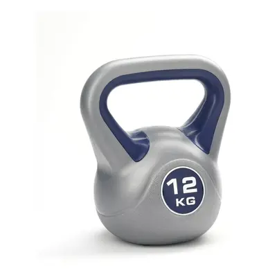 York Fitness Vinyl Coated Gym Training Home Kettlebell - 12kg