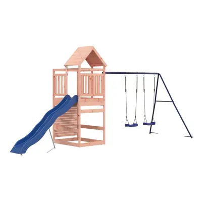 (solid douglas wood) vidaXL Outdoor Playset Garden Playhouse Playground Set Impregnated Wood Pin