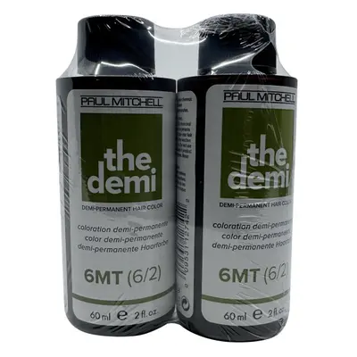 Paul Mitchell The Demi Demi Permanent Hair Color 6MT OZ Set of